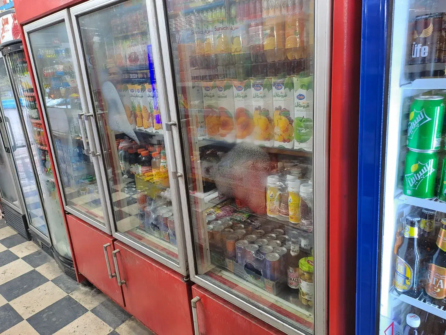 یخچال فروشگاهی سه درب دومتری فریدونی|یخچال و فریزر|محمودآباد, |دیوار