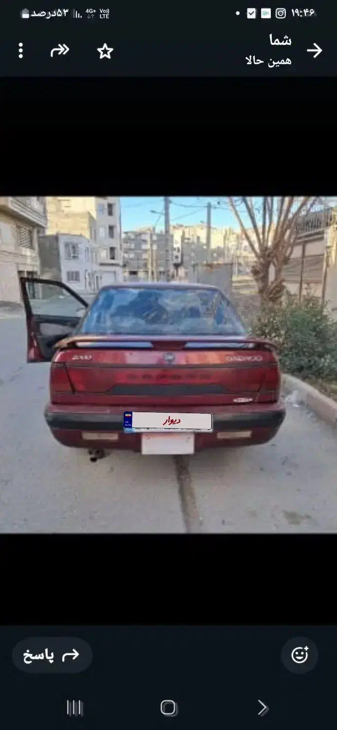 سواری دوو|خودرو سواری و وانت|سنندج, |دیوار