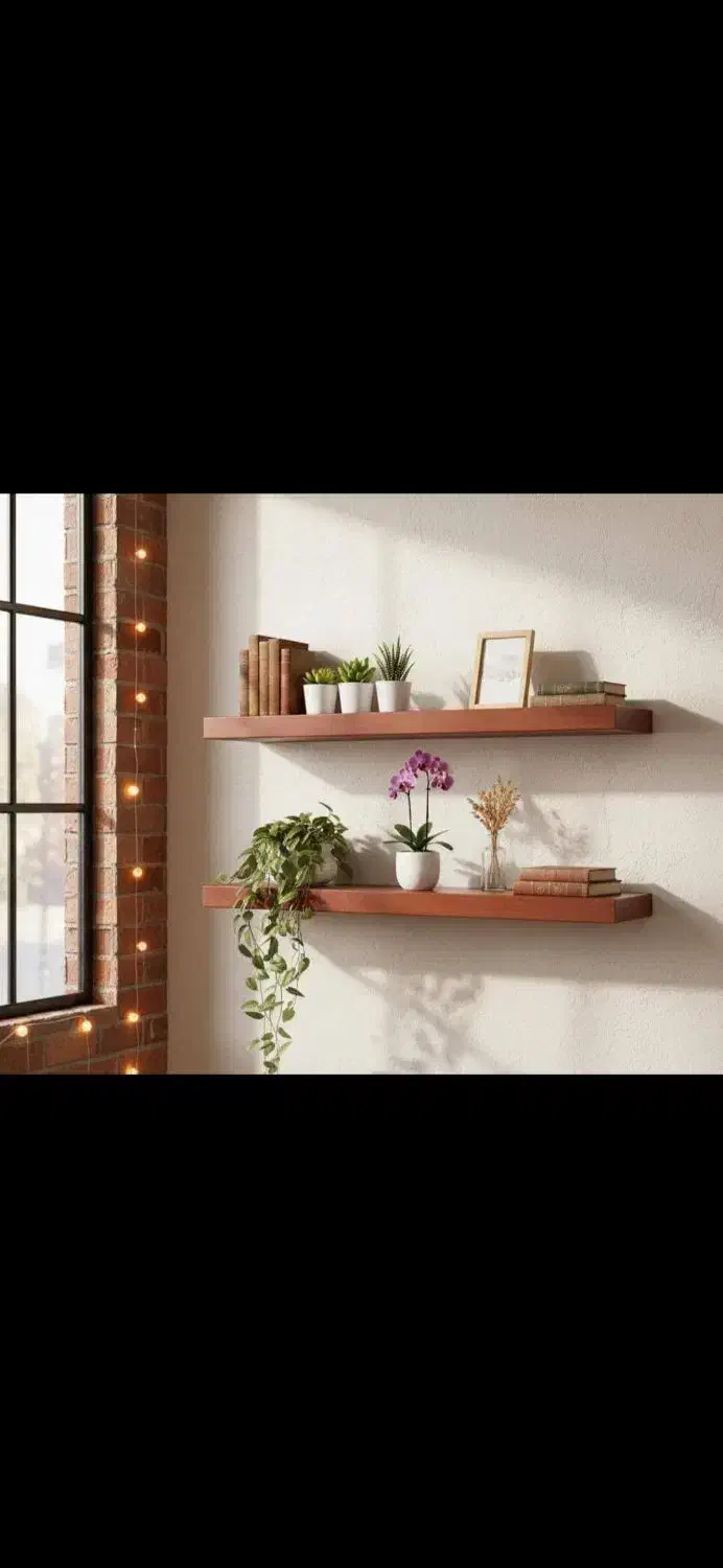 شلف دیواری|کتابخانه، شلف، قفسه‌های دیواری|شهرکرد, |دیوار