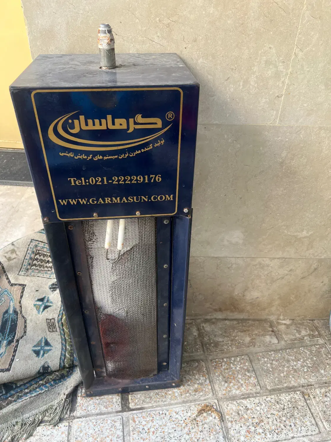 گرماتاب|بخاری، هیتر، شومینه|رشت, دیانتی|دیوار