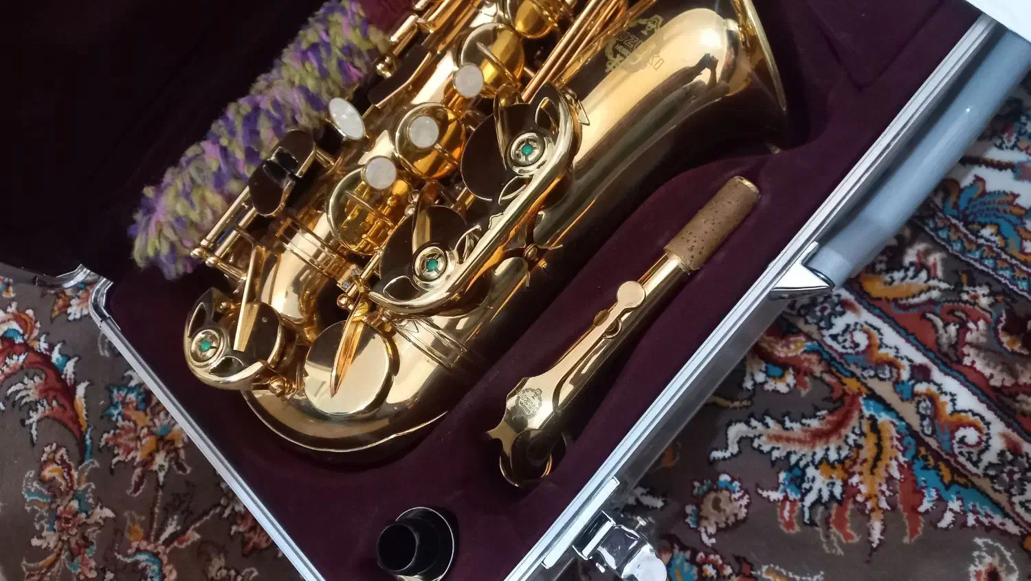 ساکسیفون طلایی آلتو سوزوکی|سازهای بادی|شاهرود, |دیوار