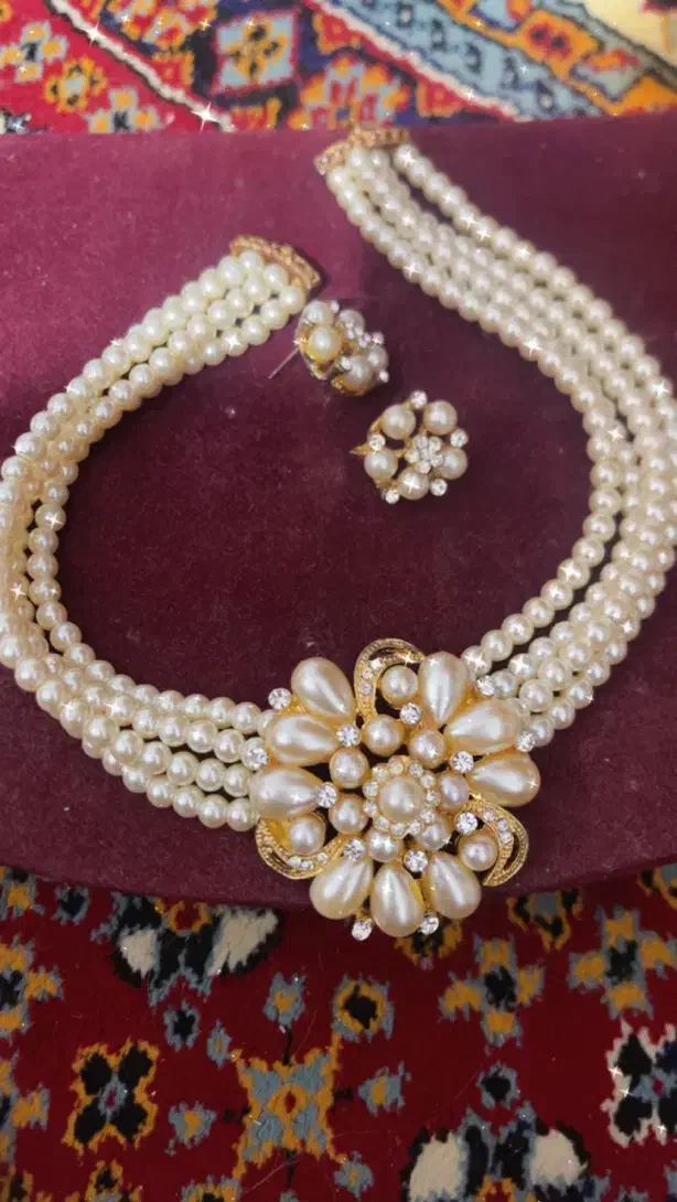 ست زیبا همه کار ترک ابکاری طلا|جواهرات|ارومیه, |دیوار