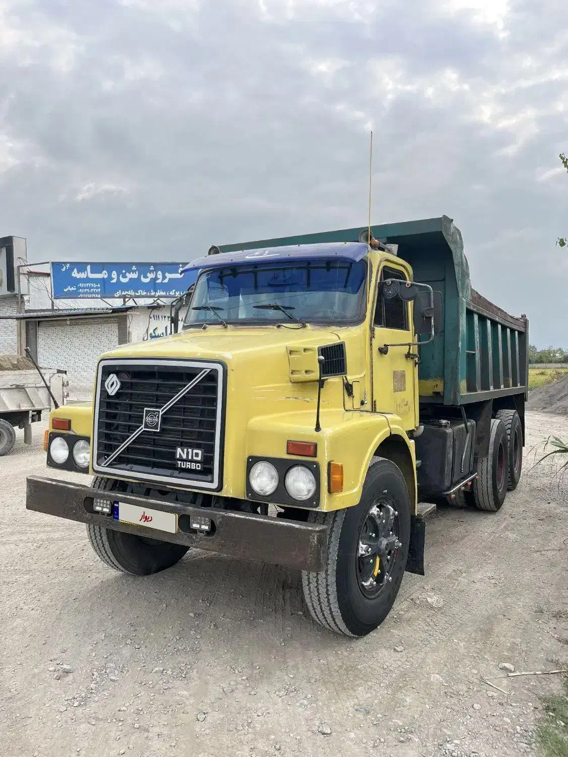 کمپرسی ولو کله زردn10|خودرو سنگین|آمل, |دیوار