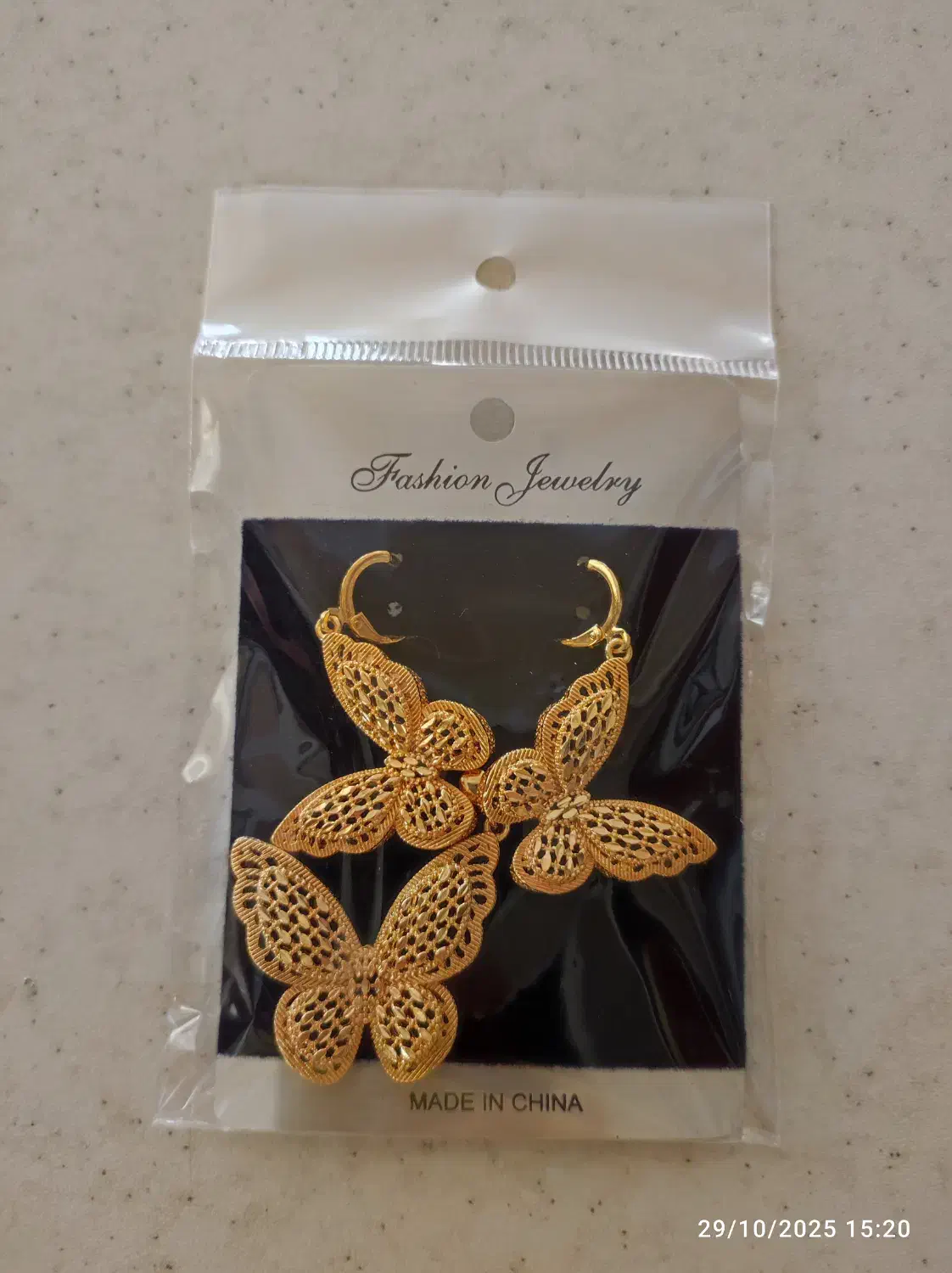 نیم ست پروانه ای با انگشتر بدلیجات|بدلیجات|تهران, منیریه|دیوار