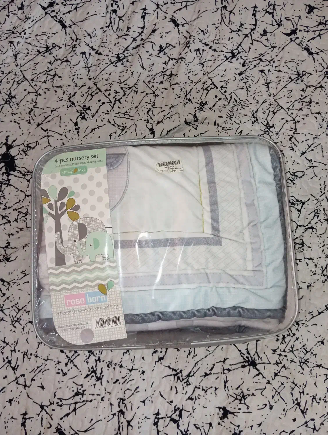 سرویس خواب نوزاد و گارد( تشک لبه دار) مارک رزبرن|اسباب و اثاث بچه|قم, انسجام|دیوار