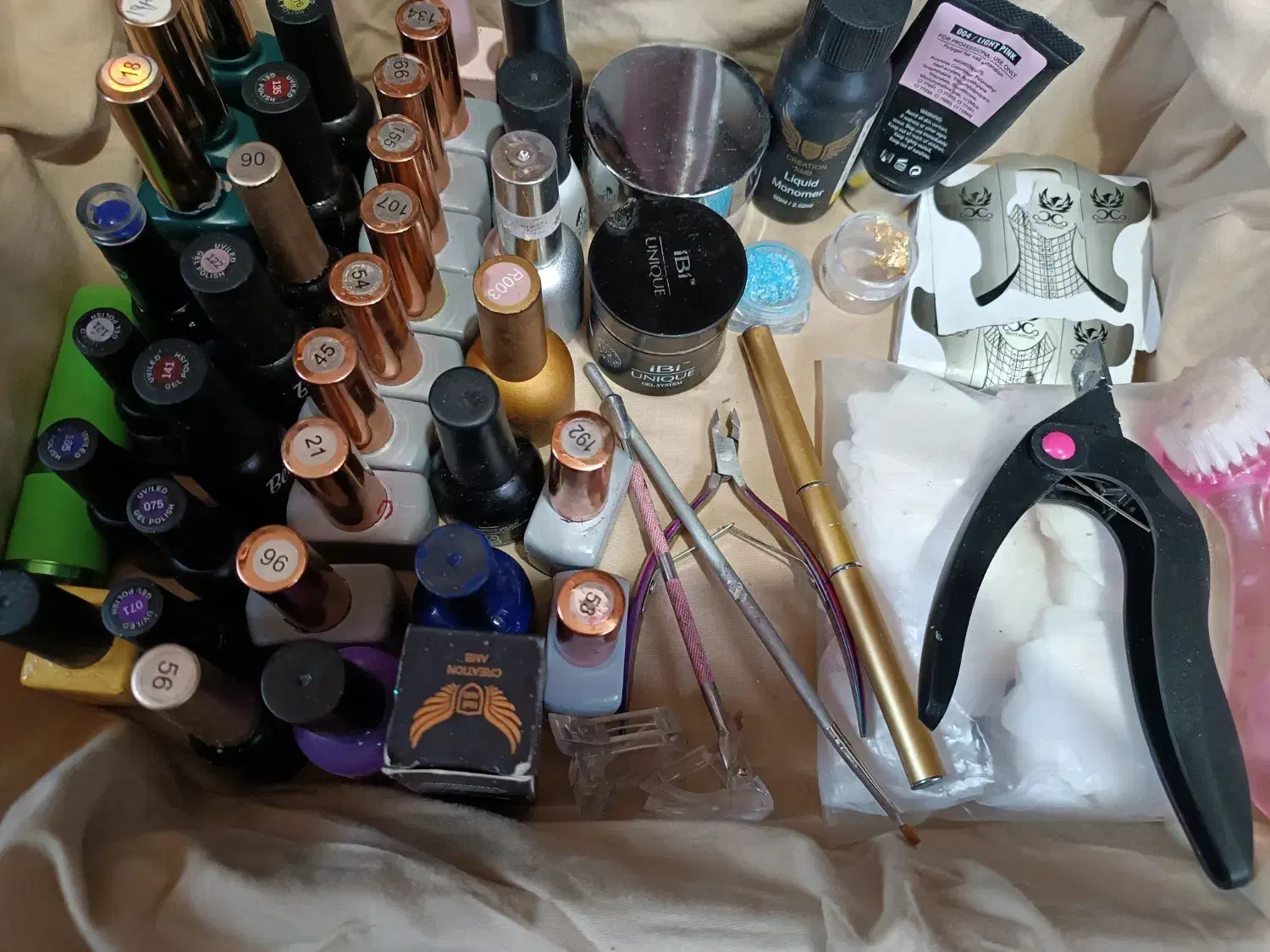 فروش انواع وسیله های ناخن|آرایشی، بهداشتی، درمانی|مسجد سلیمان, |دیوار