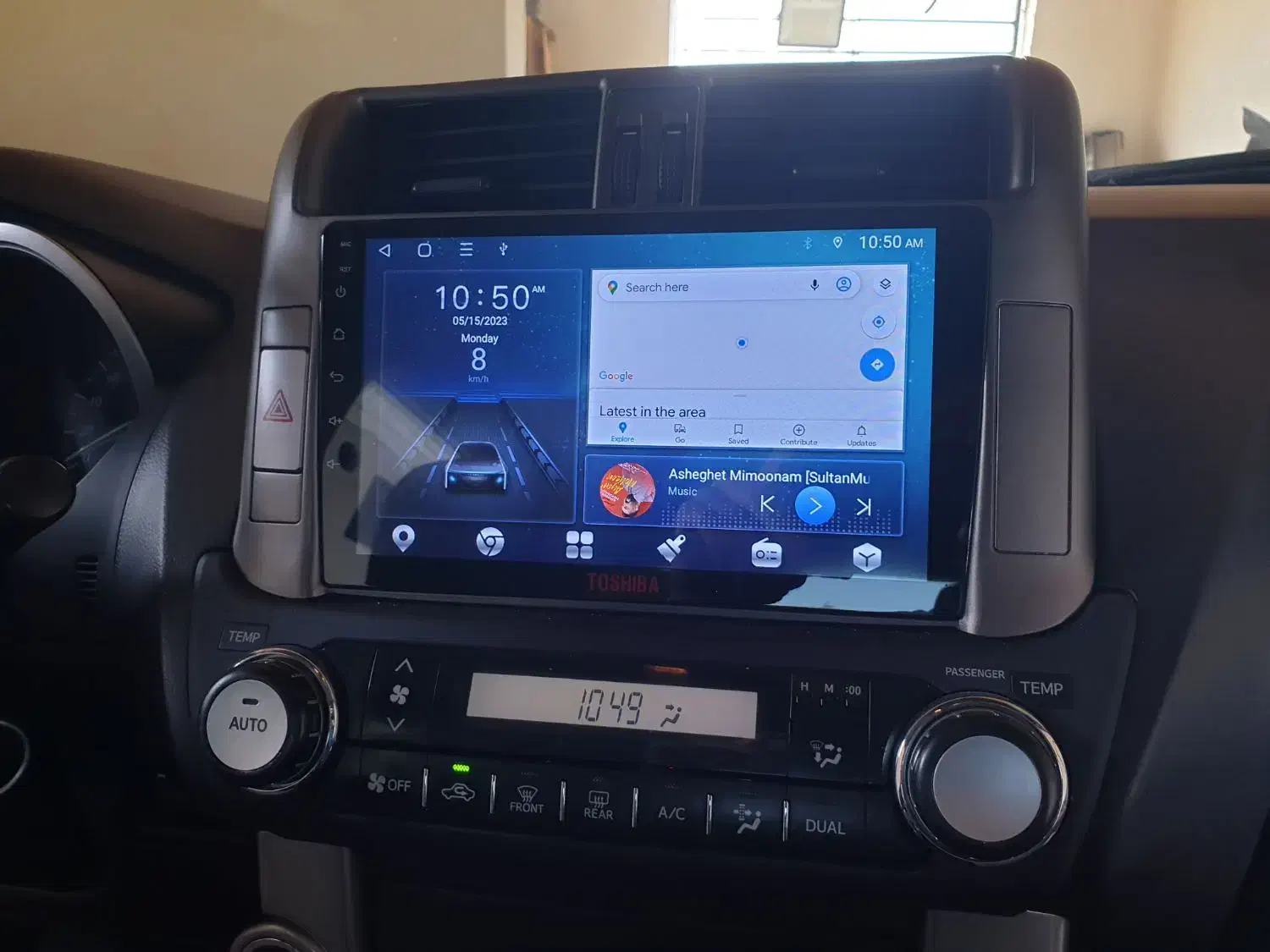 مانیتور هایلوکس پرادو لندکروز وراکروز|قطعات یدکی و لوازم جانبی|نوشهر, |دیوار