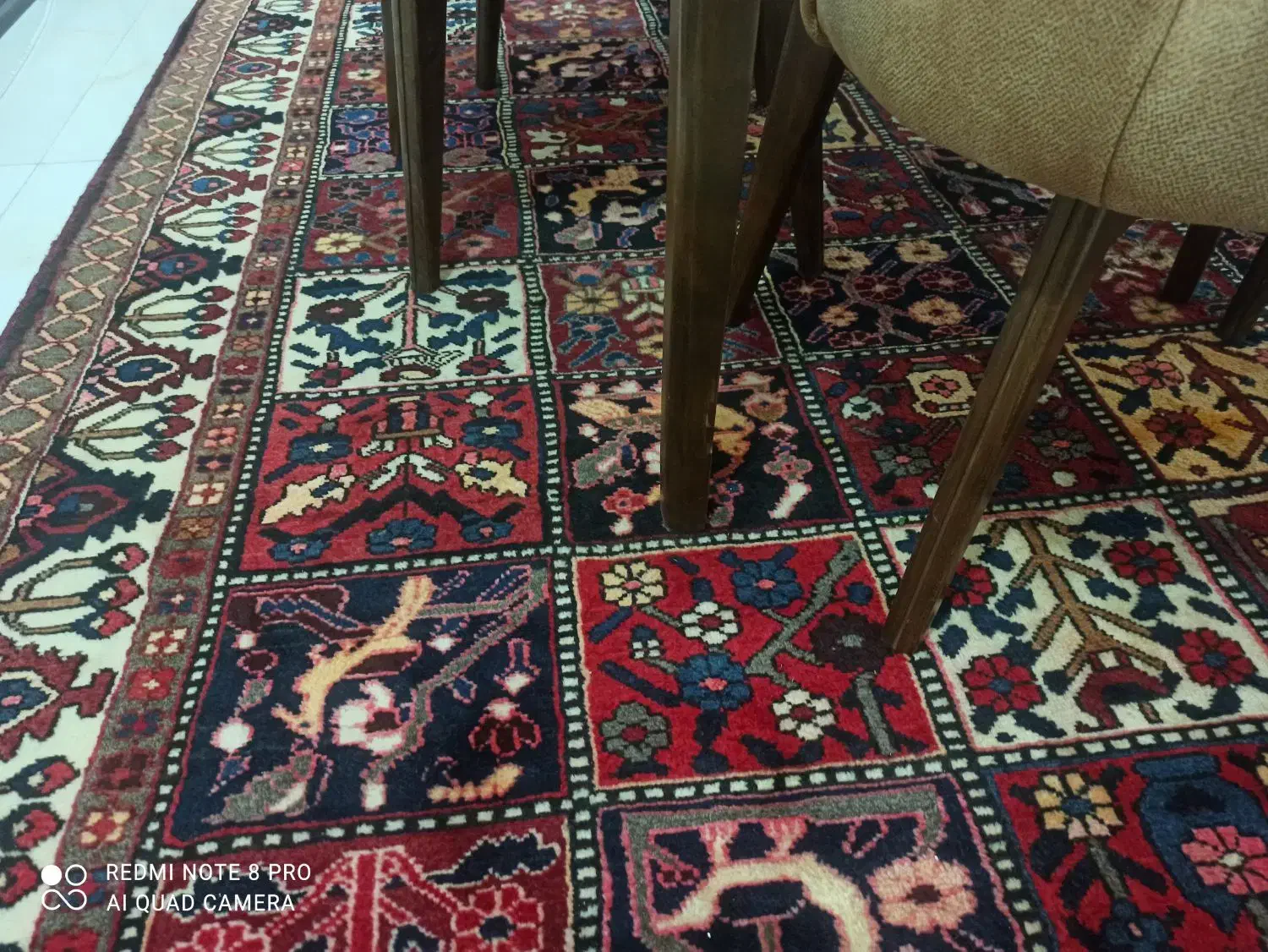 فرش دستباف خشتی|فرش|شاهین‌شهر, طالقانی|دیوار