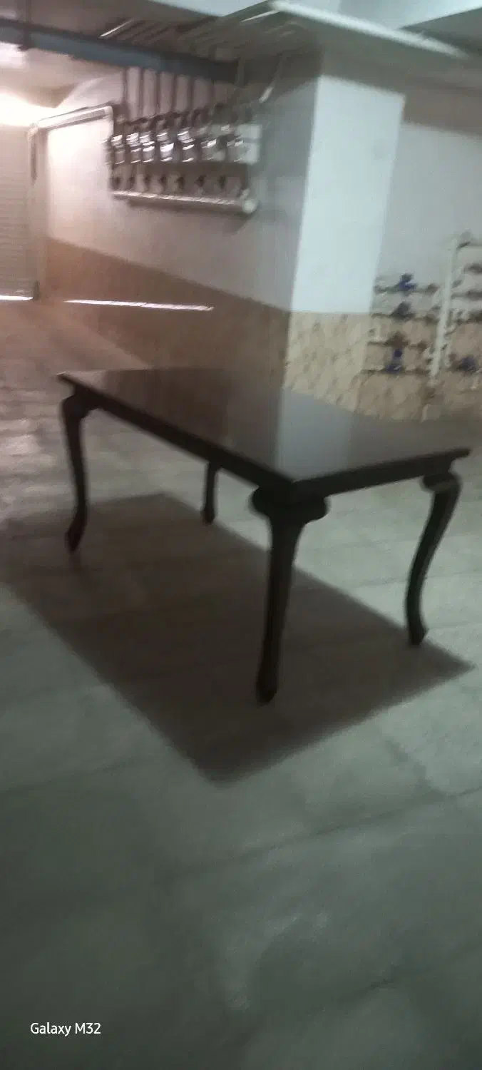 میز غذا خوری چوبی|میز و صندلی غذاخوری|ابهر, |دیوار