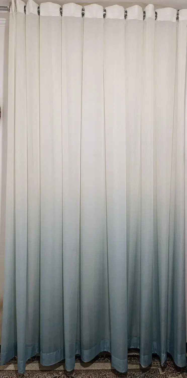 پرده حریر دورنگ|پرده، رانر، رومیزی|کرمان, |دیوار