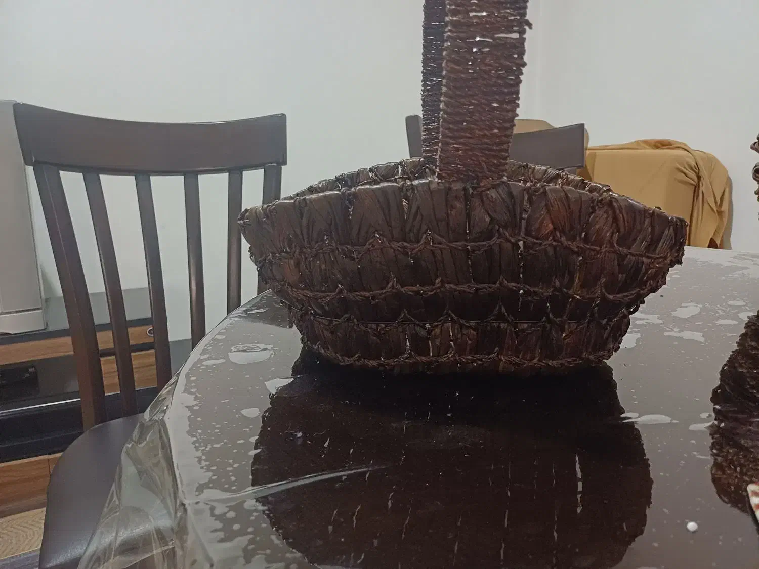 سبد چوبی بزرگ|صنایع دستی و سایر لوازم تزئینی|تهران, خواجه نظام الملک|دیوار