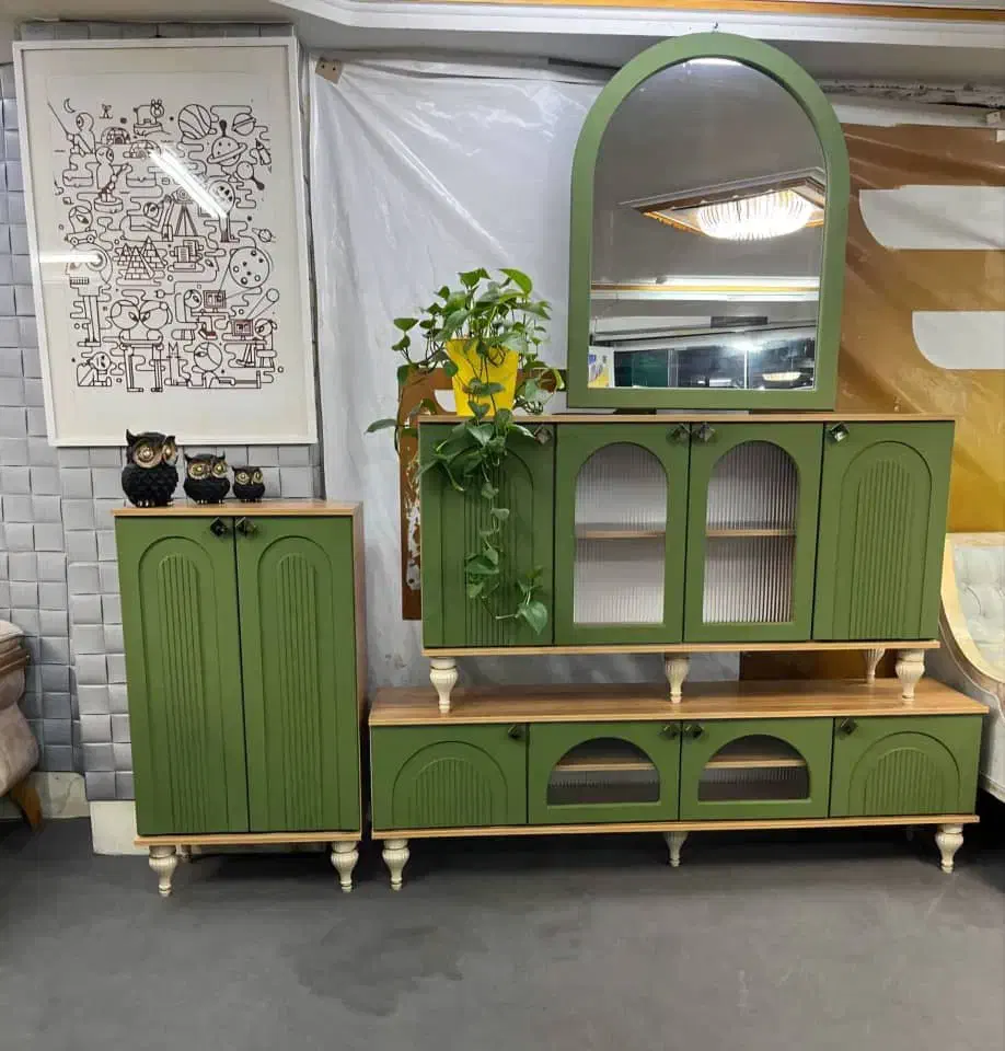 آینه و کنسول|بوفه، ویترین، کنسول|دهدشت, |دیوار