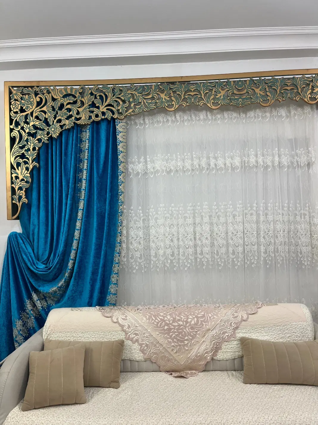 پرده|پرده، رانر، رومیزی|محمودآباد, |دیوار