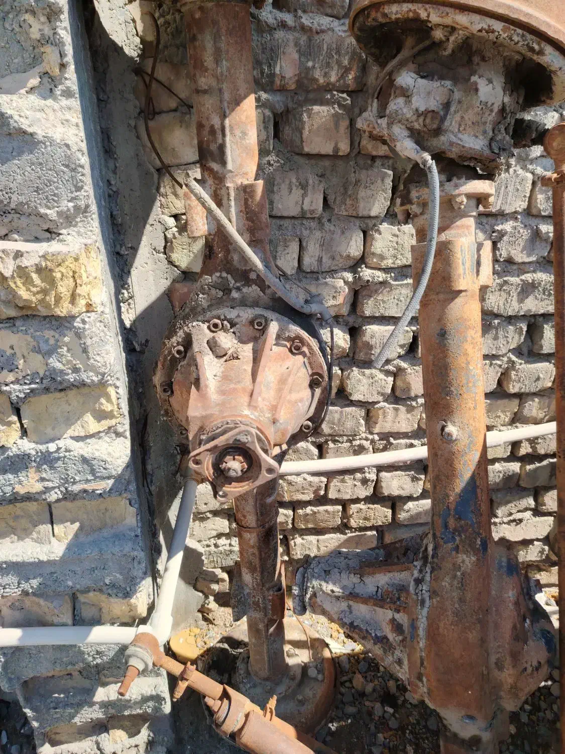 دیفرانسیل کامل لندرور|خودرو کلاسیک|ابریشم, |دیوار