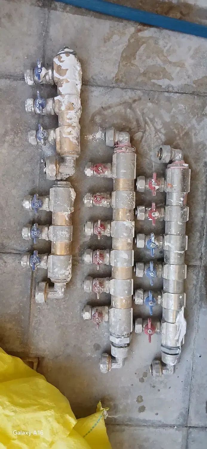 فروش کلکتور 3Bو6Bدوعدد با شیر ربع گرد|مصالح و تجهیزات ساختمان|زرقان, |دیوار