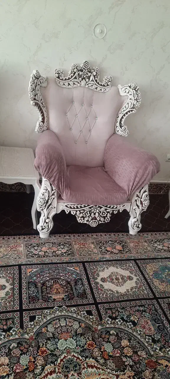 مبلمان هفت نفره،کار کرده|مبلمان خانگی و میز عسلی|رامجین, |دیوار