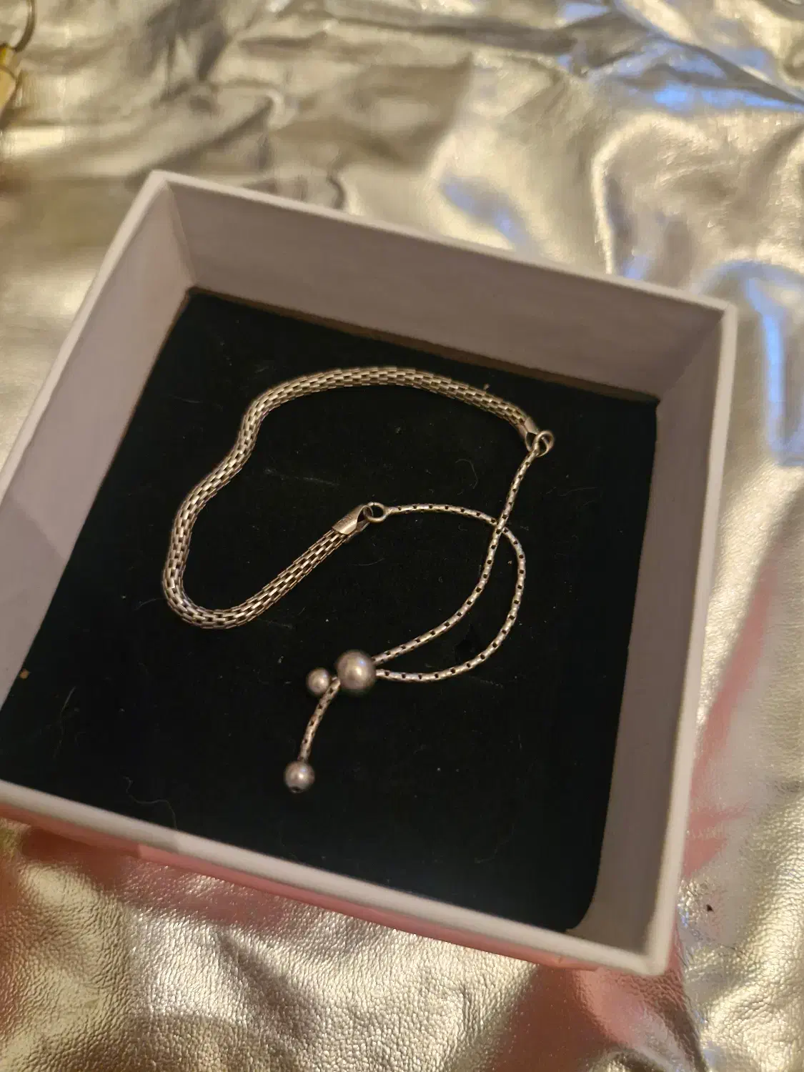 دستبند نقره عیار ۹۲۵|جواهرات|تهران, سلسبیل شمالی|دیوار