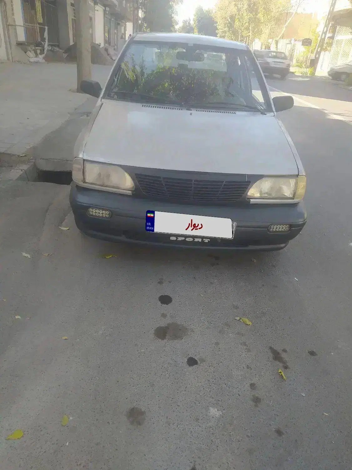 پراید 83 نقره ای فنی سالم|خودرو سواری و وانت|مرند, |دیوار