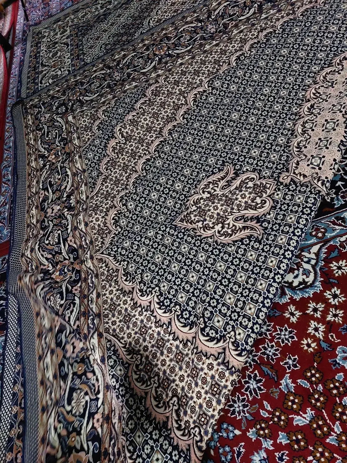 روفرشی کرم سرمه ای|روفرشی|بهنمیر, |دیوار