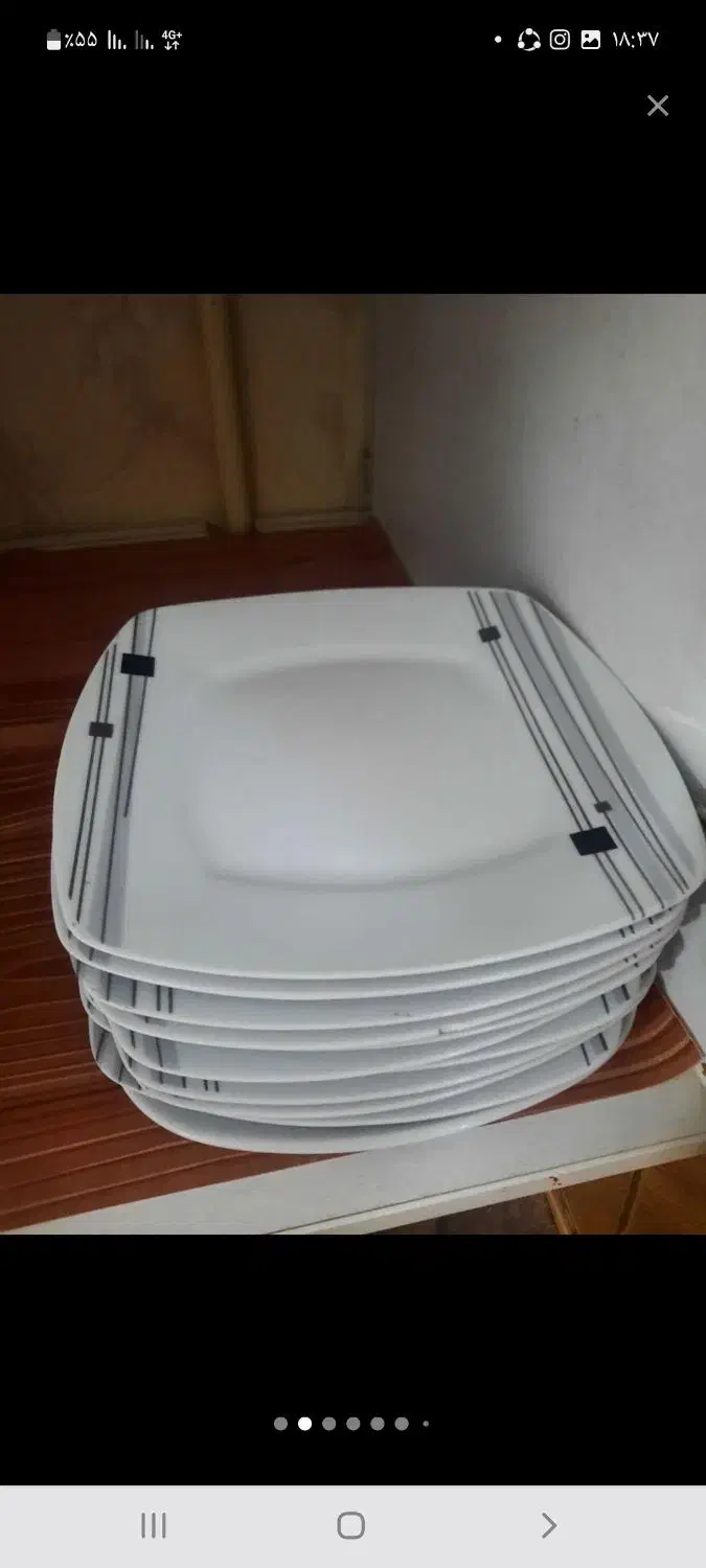 چینی ۱۲نفره توس|ظروف سرو و پذیرایی|محمدشهر, محمدشهر|دیوار