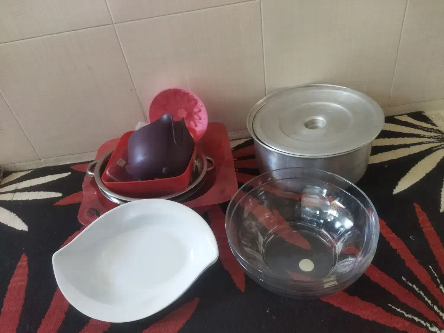 ظرف آشپزخانه|ظروف پختوپز|گنبد کاووس, |دیوار