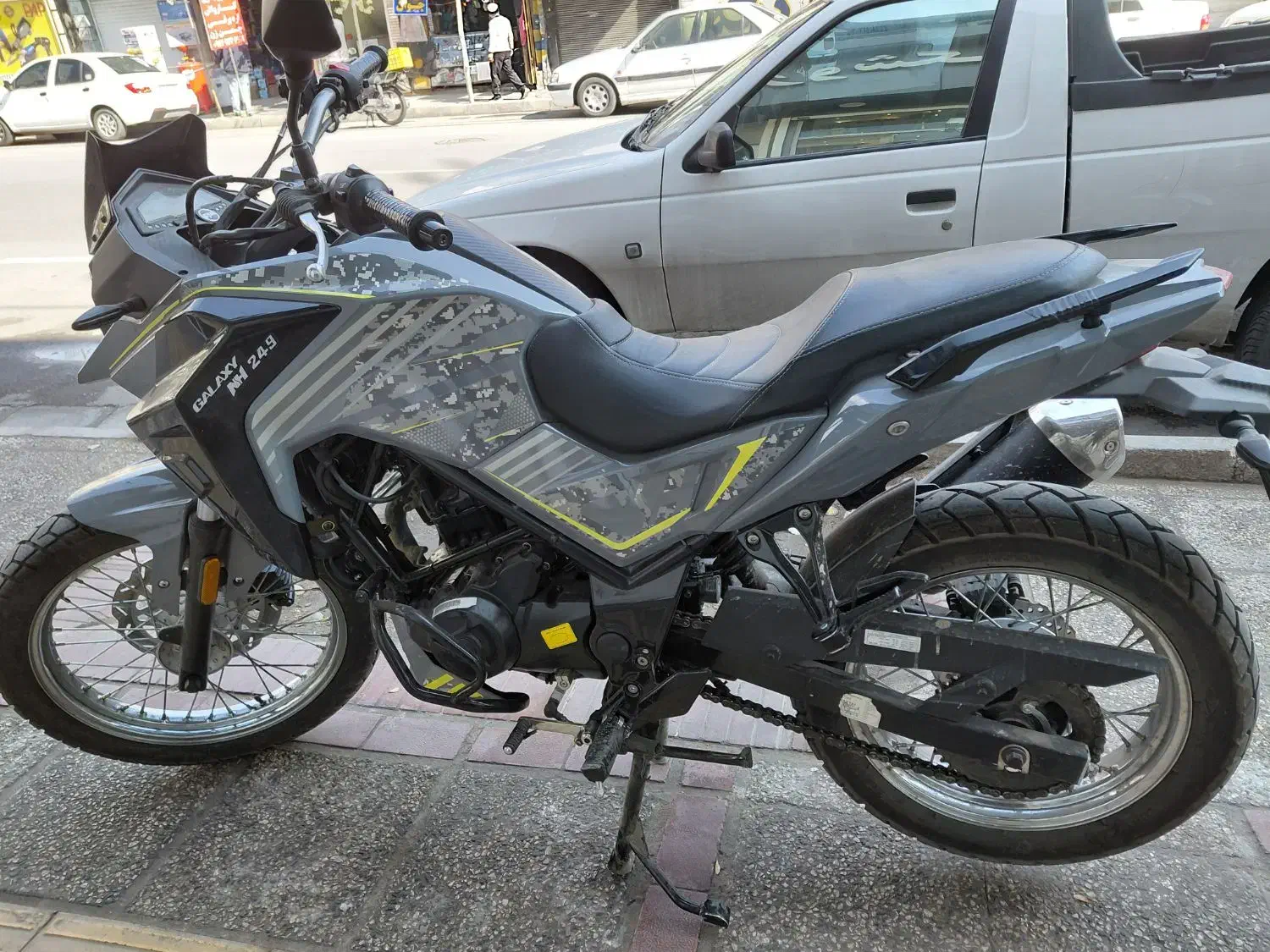 فروش موتور گلکسی NH249|موتورسیکلت|شیراز, بازار|دیوار