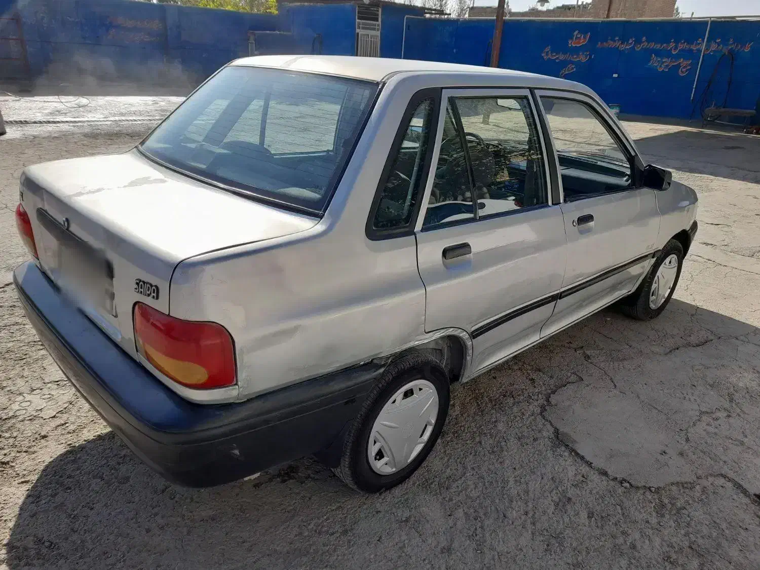 پراید۸۵یه گلگیررنگ یه سرشاسی خوردگی وترک|خودرو سواری و وانت|خمینی‌شهر, |دیوار