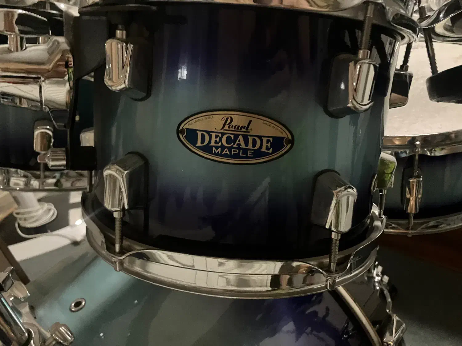 Pearl decade maple blue nebula. Shell pack|درام و پرکاشن|تهران, بهاران|دیوار