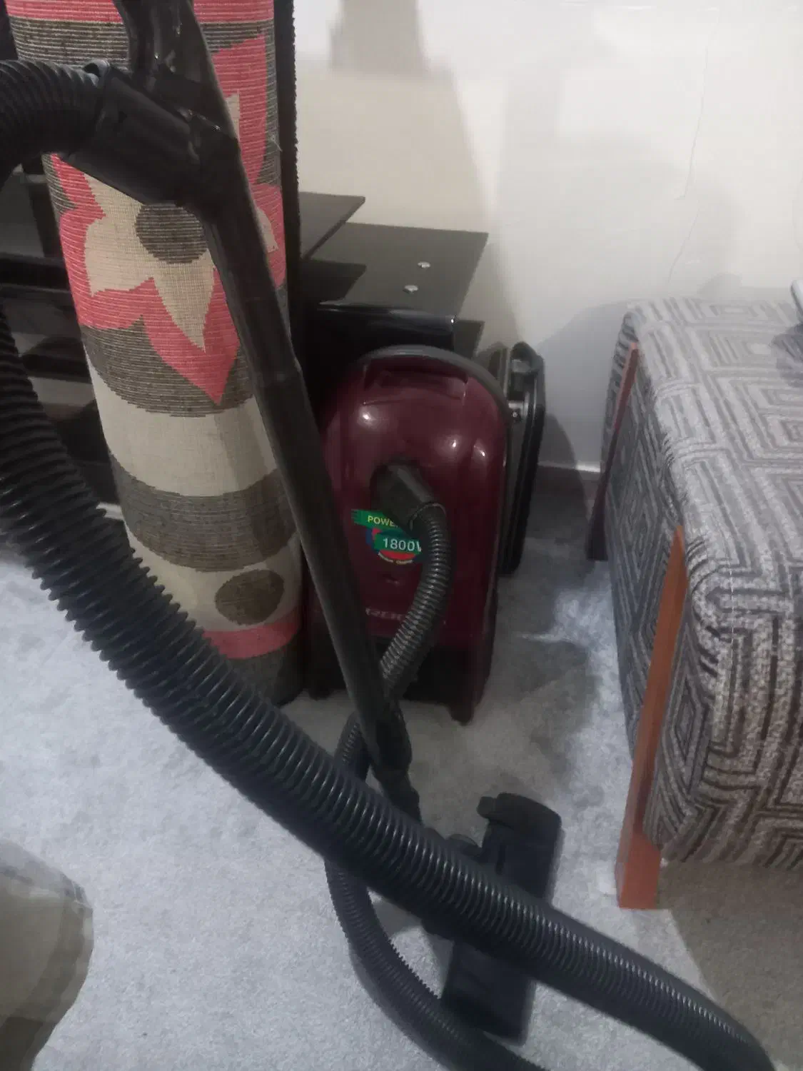 جاروبرقی گلداستار ۱۸۰۰وات وقالیچه۲متری،کیف سامسونت|فرش|اهواز, کیانپارس |دیوار