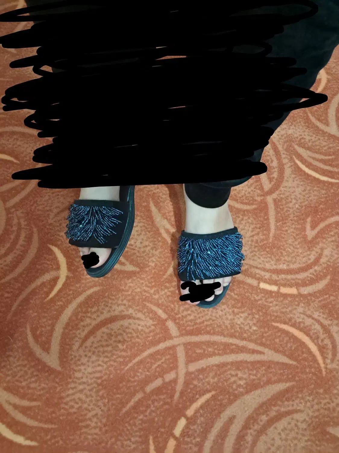 صندل روفرشی مجلسی نونو|کیف، کفش، کمربند|بروجرد, |دیوار