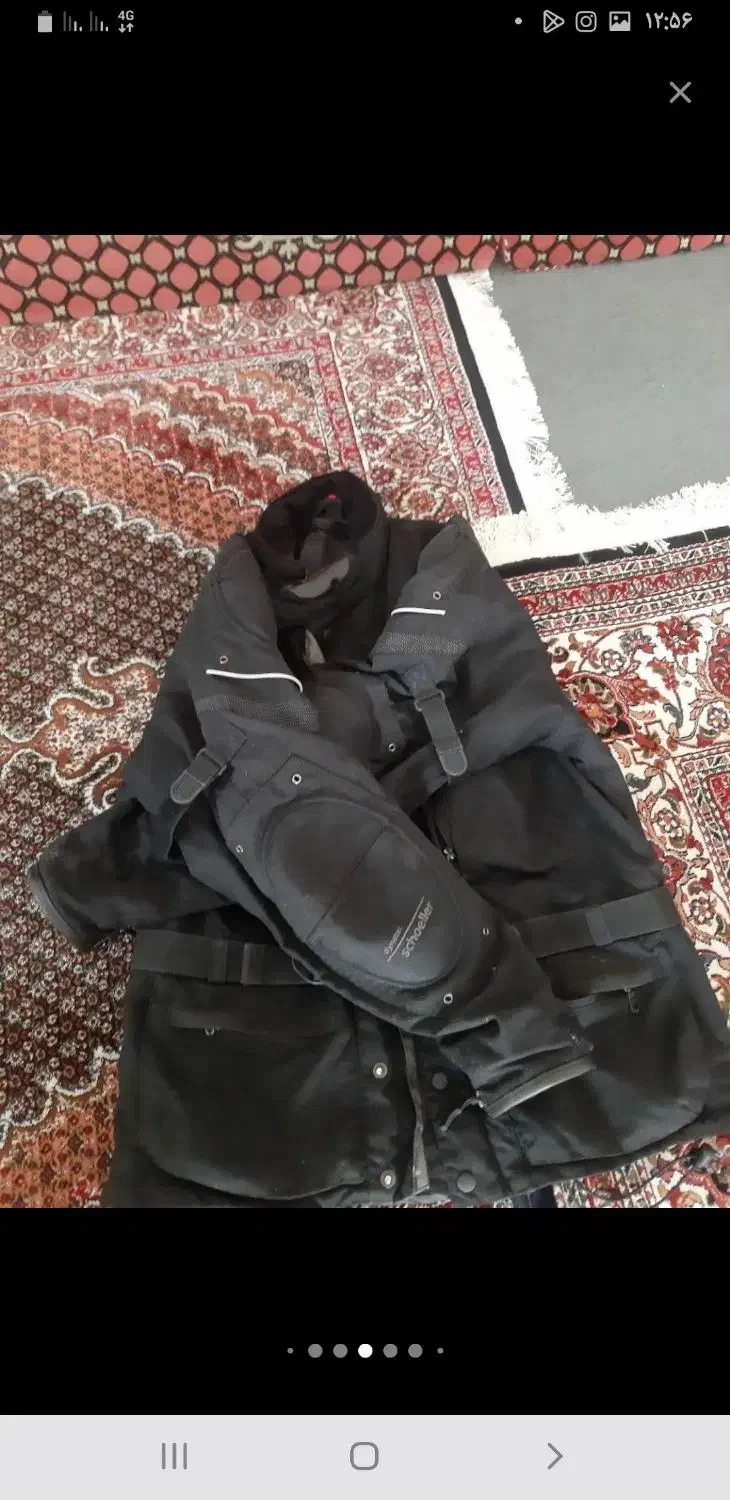 کاپشن موتور سواری برزنت|لباس|تبریز, |دیوار