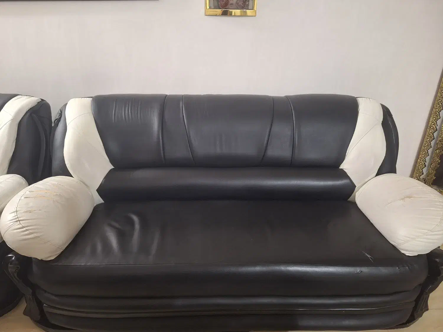 مبل چرم|مبلمان خانگی و میز عسلی|خرم‌آباد, |دیوار