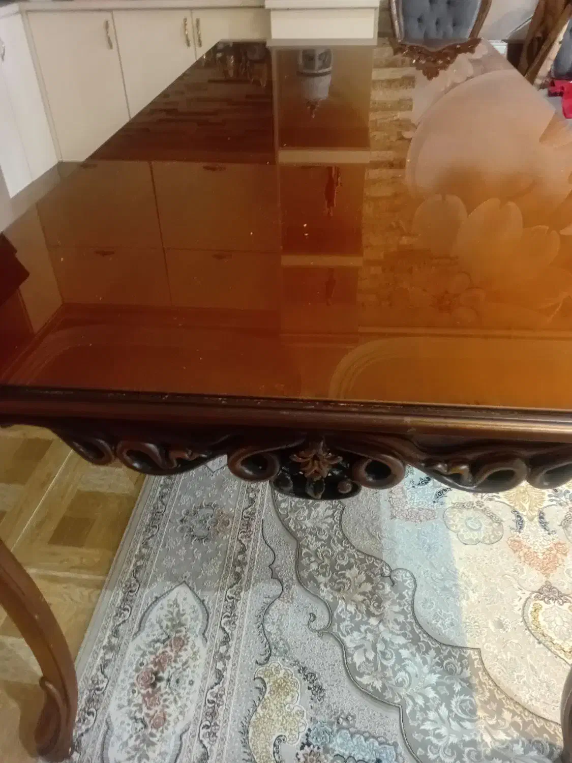 میز غذا خوری 8 نفره بدون صندلی|میز و صندلی غذاخوری|آستارا, |دیوار