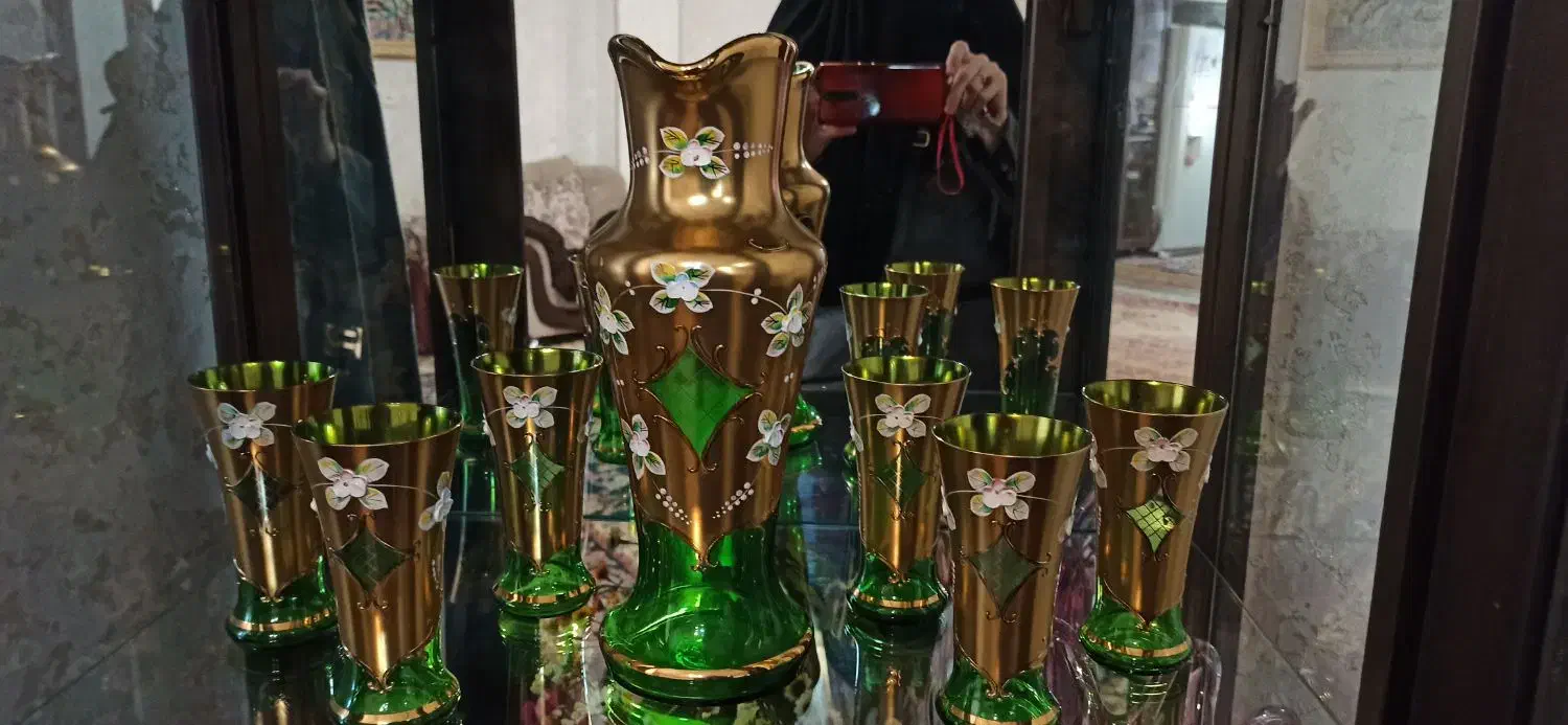 پارچ و لیوان اگرمن اصل|ظروف سرو و پذیرایی|الوند, |دیوار