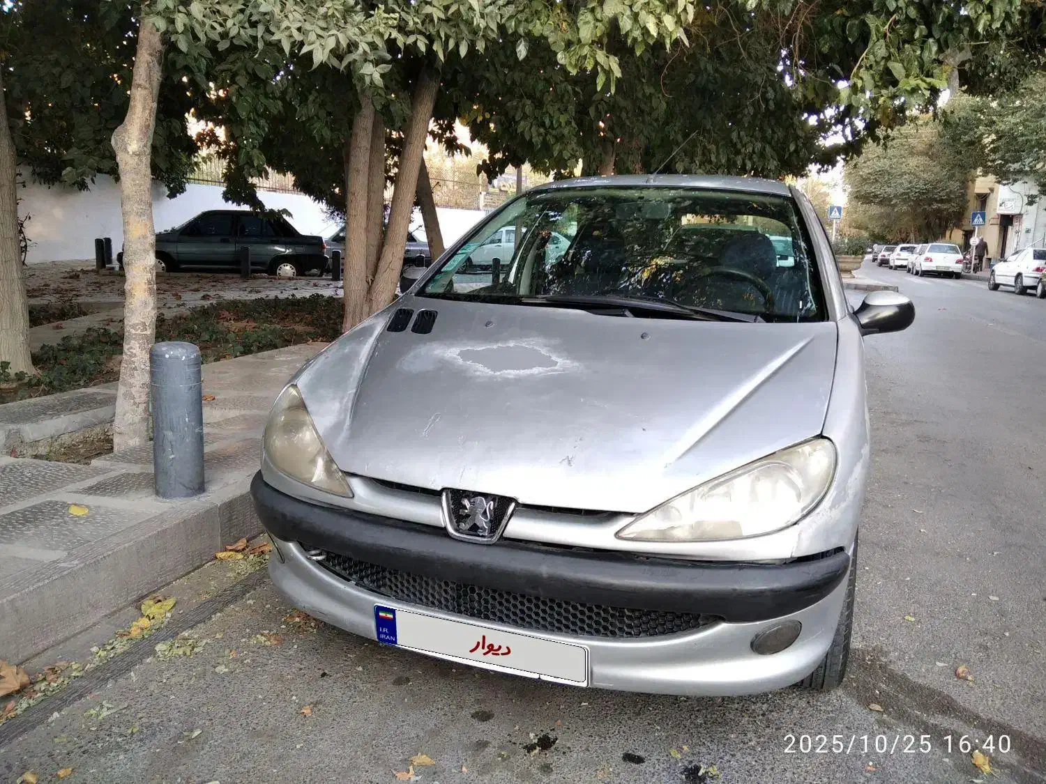 پژو۲۰۶ مدل ۸۳ خانگی تیپ ۳|خودرو سواری و وانت|اصفهان, سیچان|دیوار