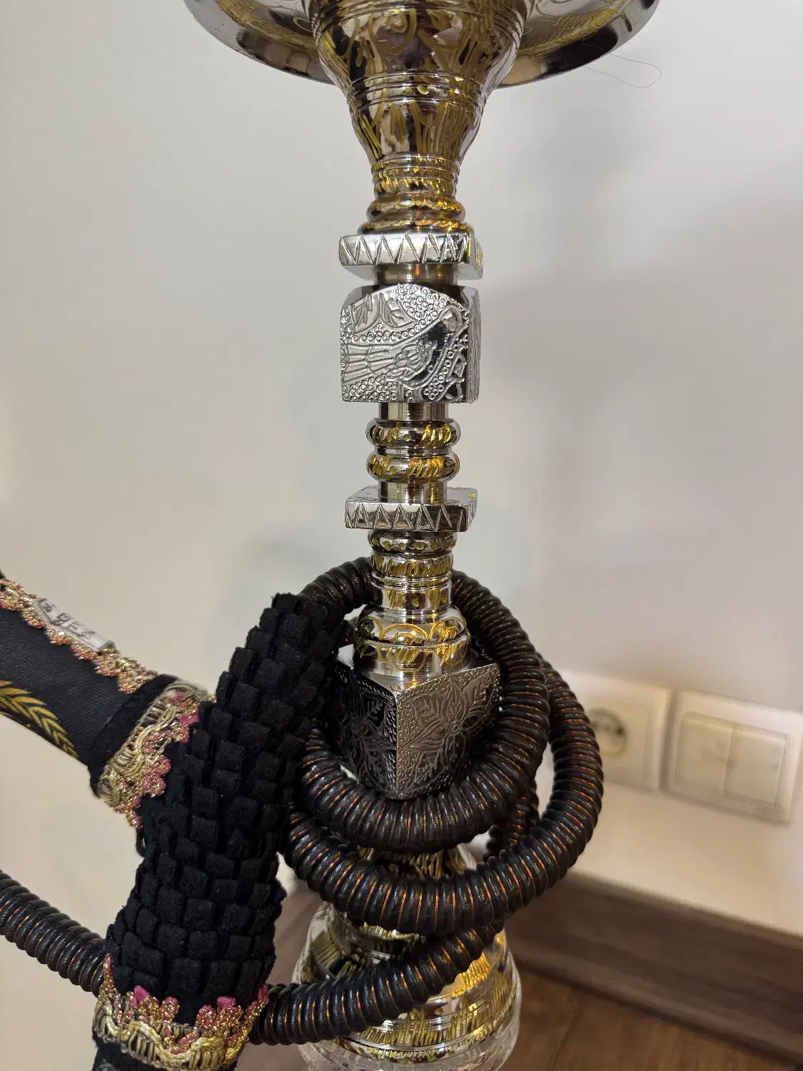 قلیان حاج اوغلی تمام قلم‌کاری|کلکسیون و سرگرمی|تهران, پرستار|دیوار