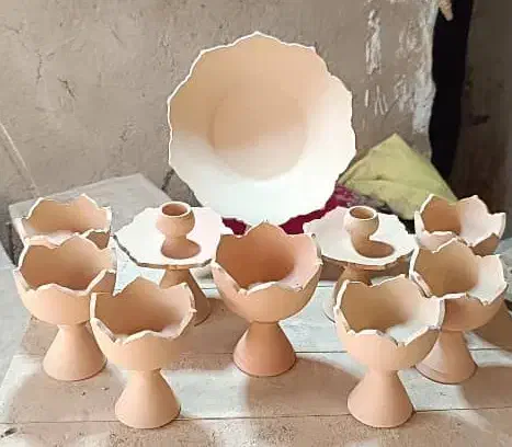 سفال خام هفت سین|صنایع دستی و سایر لوازم تزئینی|ری, دولتآباد|دیوار