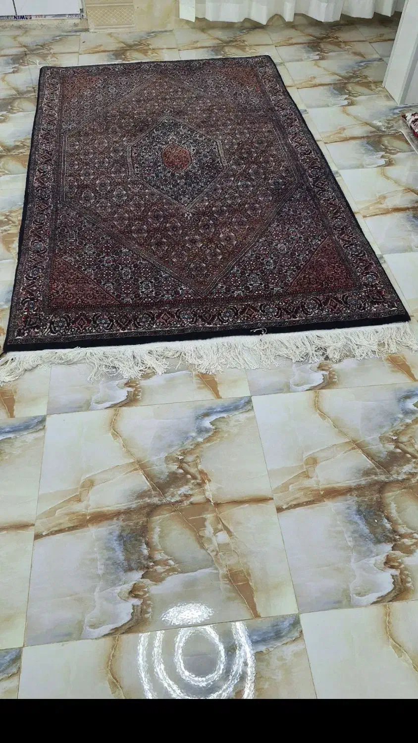 فروش  فرش دستباف نو نقشه بیجار  بافت بیدگینه|فرش|محمدیه-قزوین, |دیوار