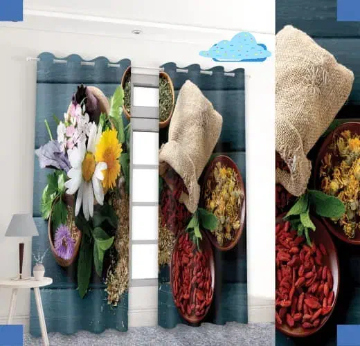 پرده چاپی کد ۰۰۶۷|پرده، رانر، رومیزی|اهواز, بهارستان|دیوار