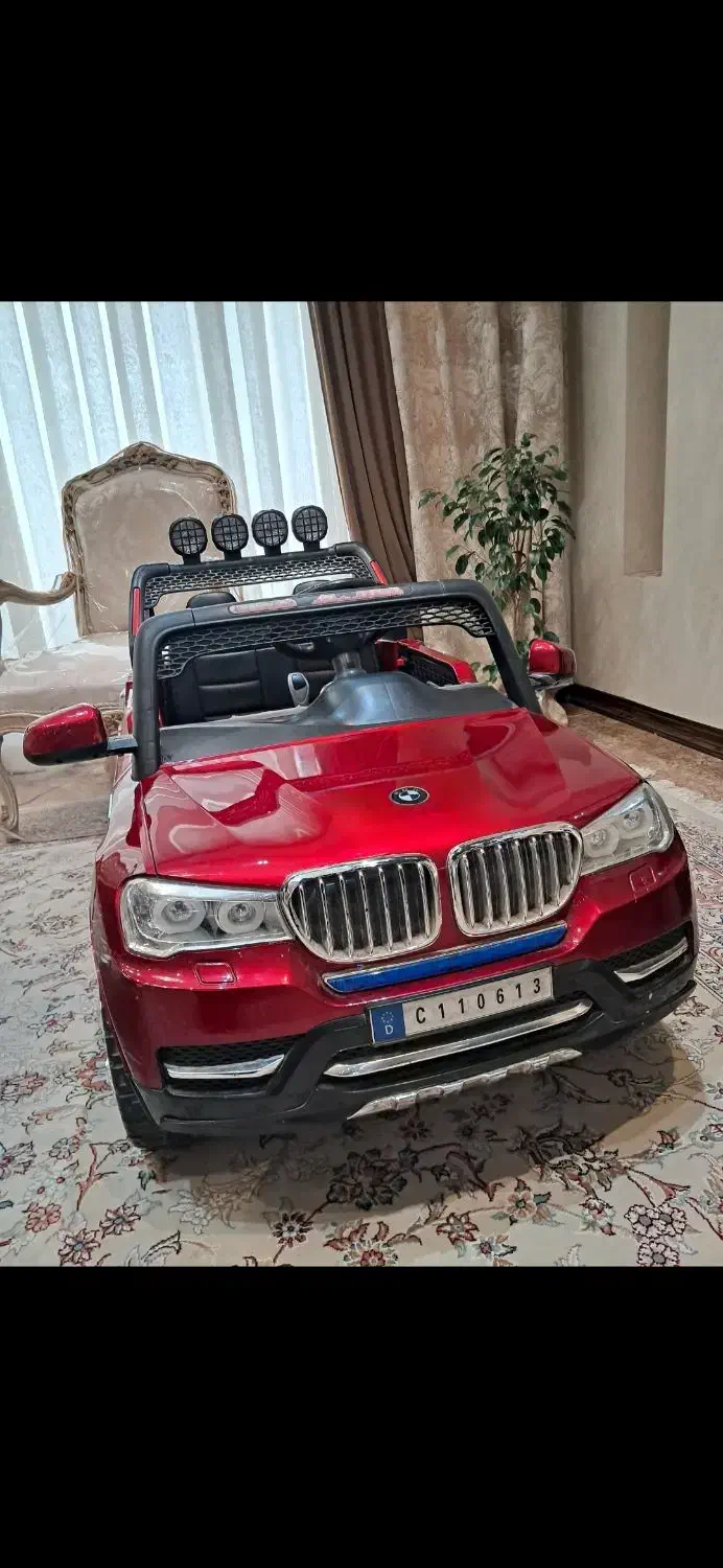 ماشین شارژی چهارموتوره، دونفره|اسباب‌‌بازی|خاوران, |دیوار