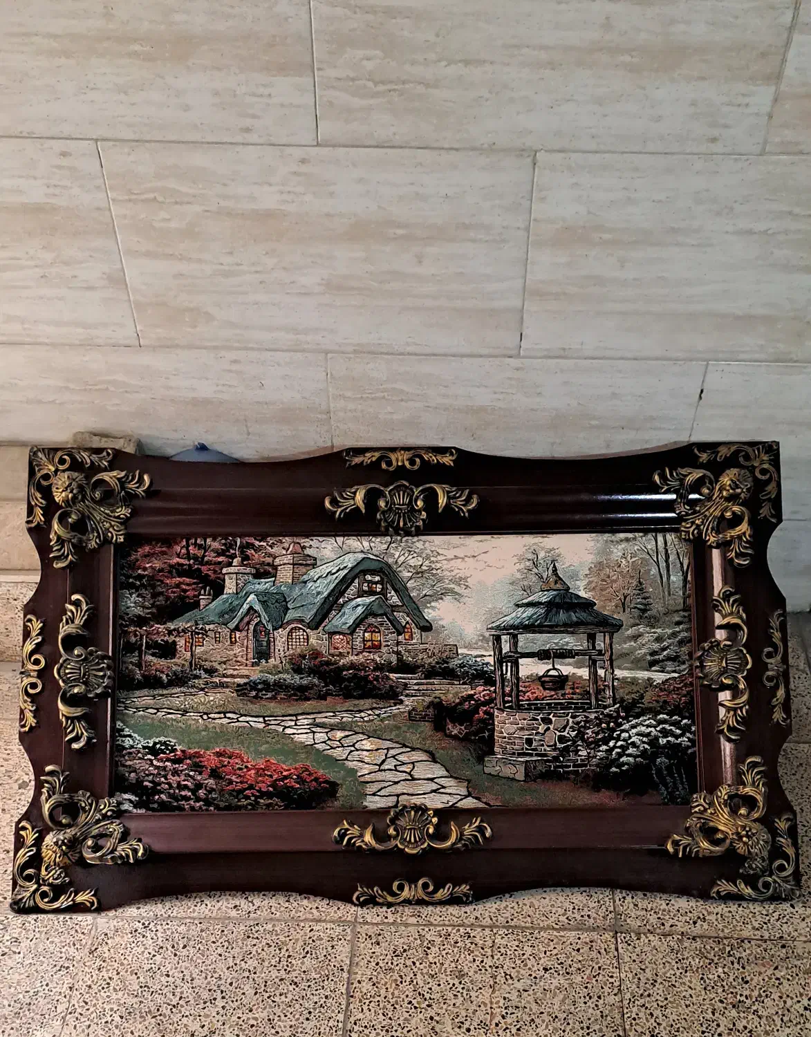 تابلو فرش|تابلو فرش|تهران, امام زاده عبدالله|دیوار