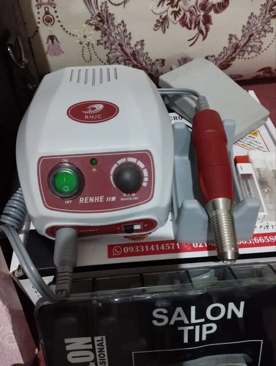 حراج وسایل کامل کاشت ناخن|آرایشی، بهداشتی، درمانی|خرمآباد, |دیوار