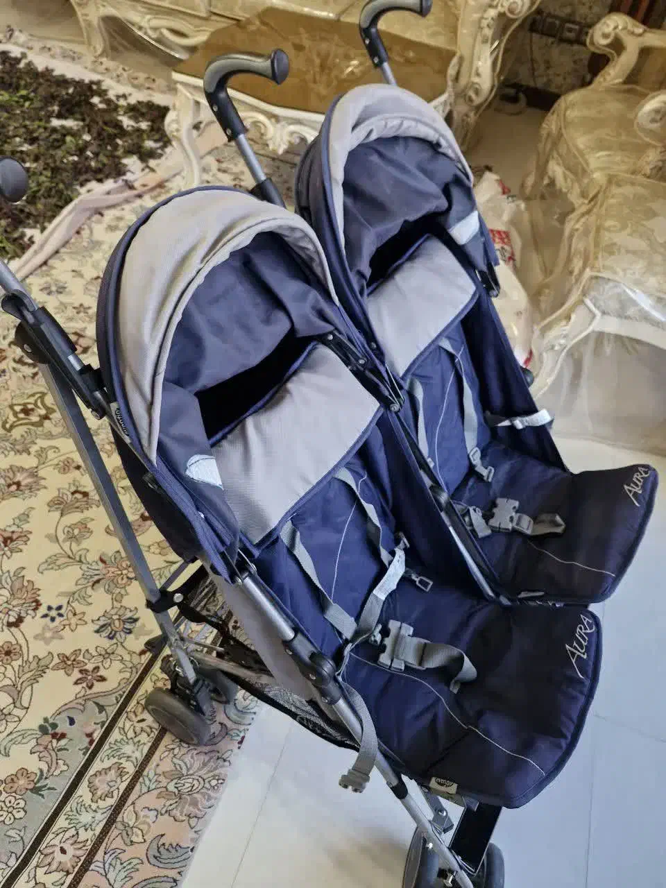 کالسکه دوقلو Evenflo Aura خارجی|کالسکه و لوازم جانبی|اصفهان, کوی امیریه|دیوار