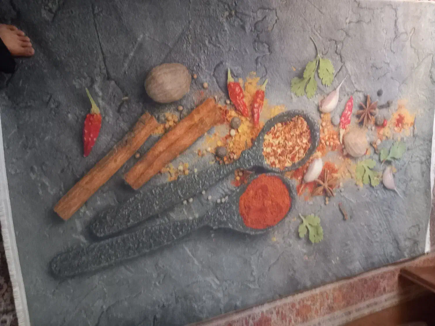 فرش آشپزخانه در حد نو شسته شده|فرش|تهران, کیانشهر|دیوار