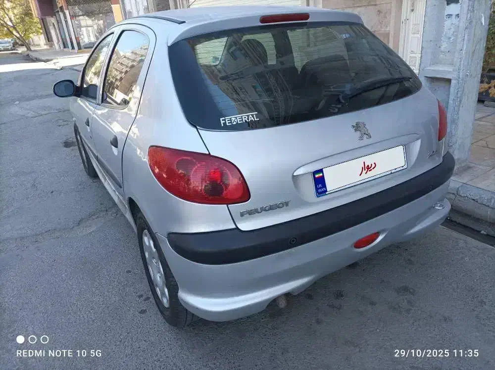 206 تیپ۲ مدل ۹۵|خودرو سواری و وانت|میاندوآب, |دیوار