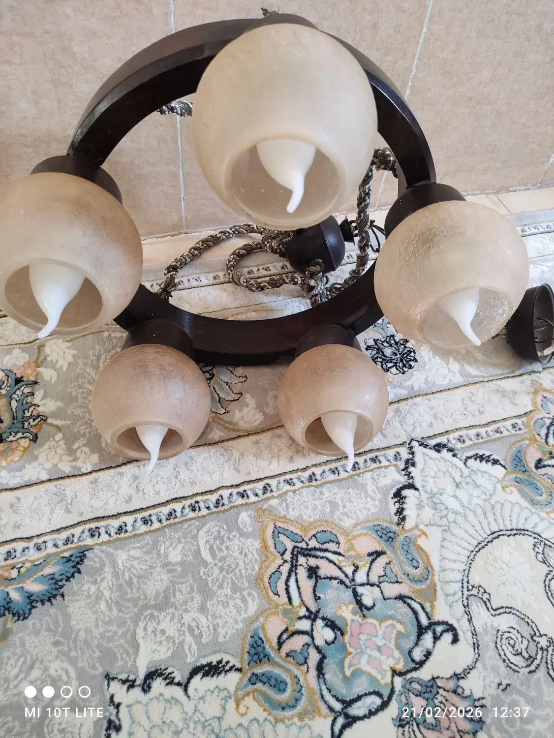 لوستر|لوستر و چراغ آویز|یزد, |دیوار