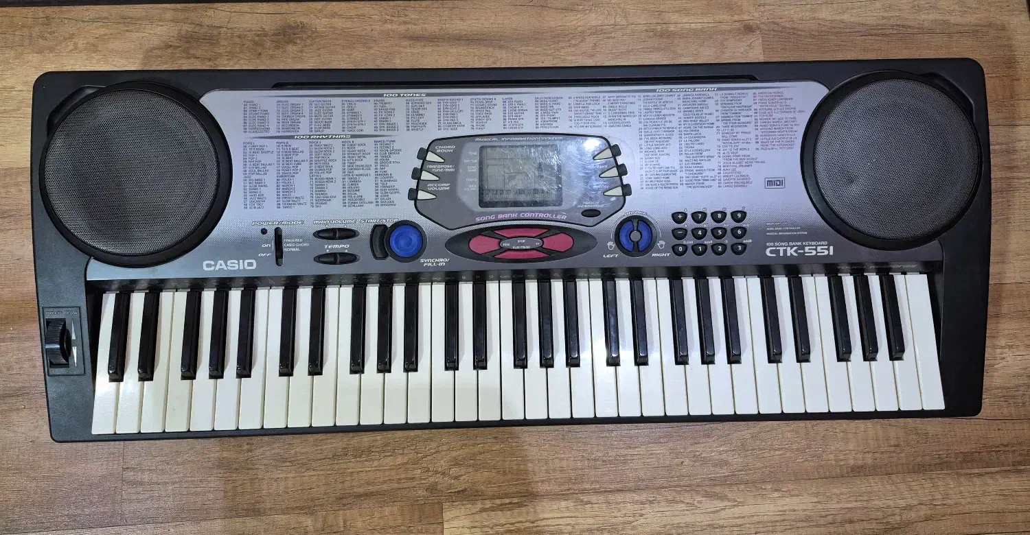 کیبورد کاسیو  مدل CTK55I|پیانو، کیبورد، آکاردئون|قزوین, |دیوار