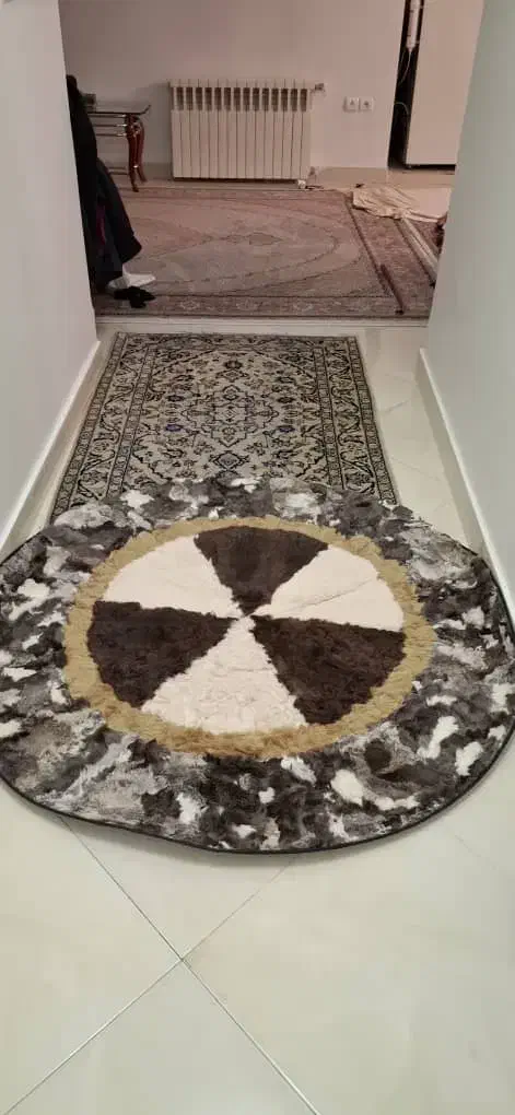فرش پوست قطر ۱۲۰|فرش|تهران, هاشمی|دیوار
