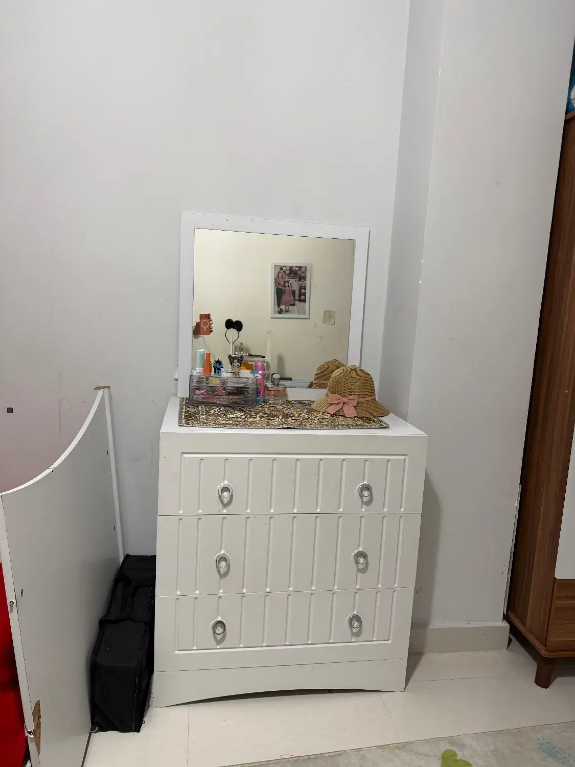 فروش کمد میز آرایش دراور|جاکفشی، کمد، دراور|ایلام, |دیوار