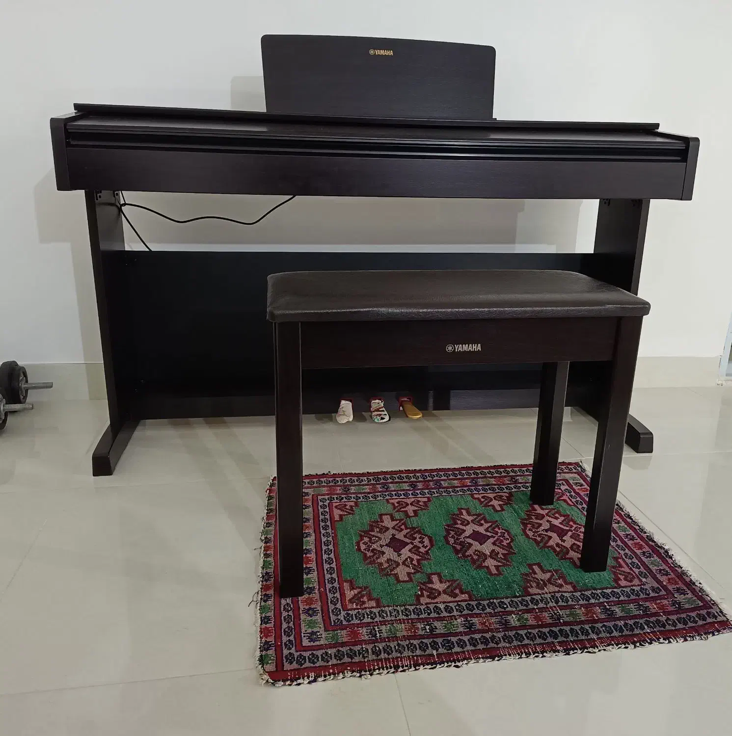 پیانو دیجیتال Yamaha YDP 143|پیانو، کیبورد، آکاردئون|مراغه, |دیوار